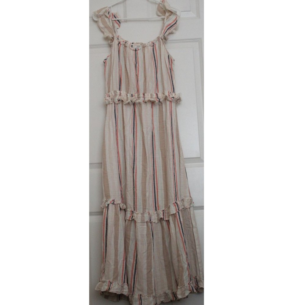 MISA Los Angeles Tiered Maxi Dress Ruffle Romantic Beach vacation summer